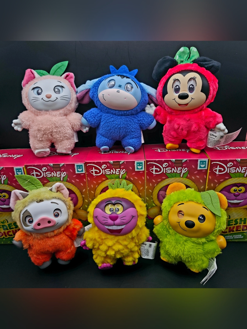 Disney Fresh Picked Plush - 6 of 7 Collectible Figures